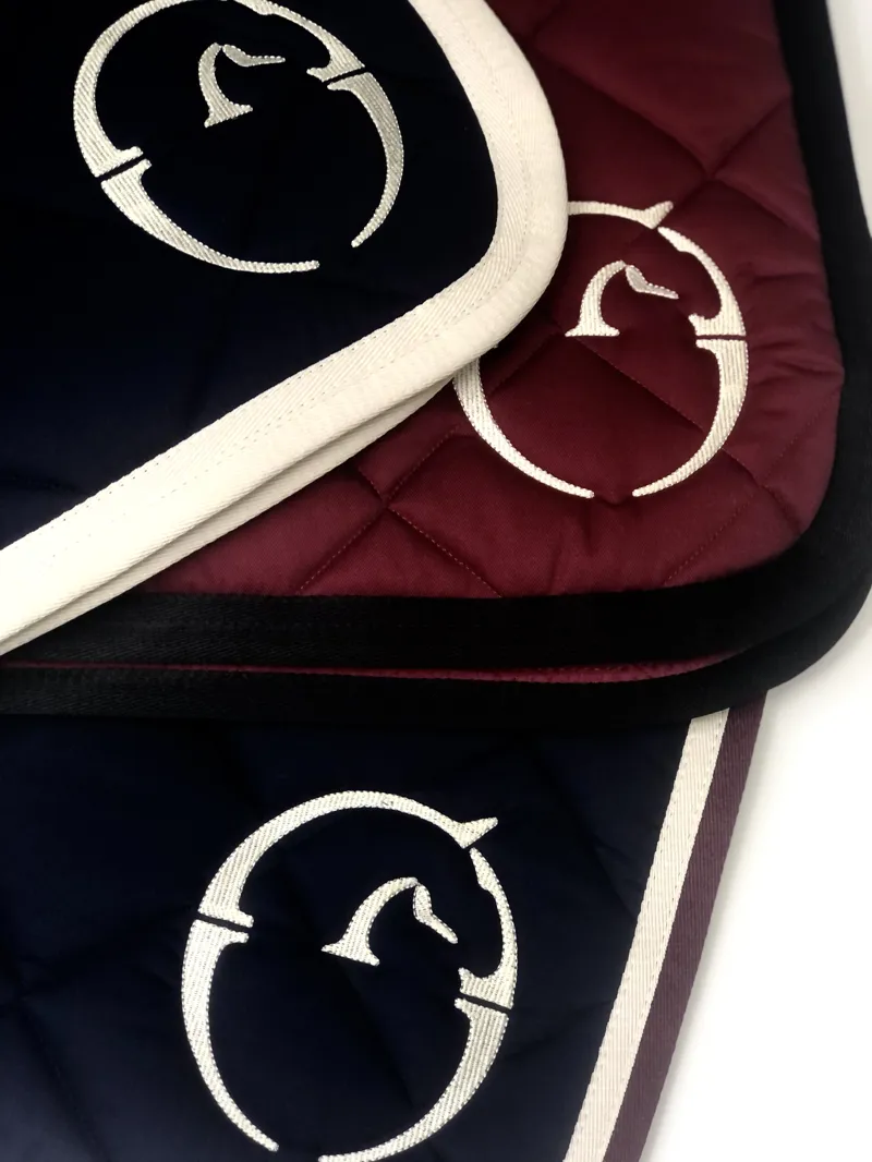 Vestrum Bonn Saddlepad GP Navy/Burgundy